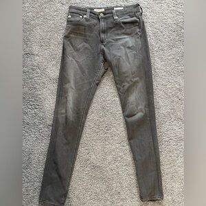 AG Adriano Goldschmied Gray Skinny Jeans